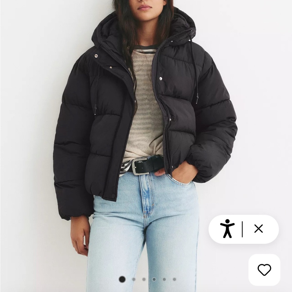 Pull&Bear Navy bomber Jacket